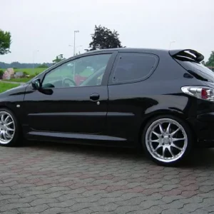 PEUGEOT 206 Alerón Spoiler estilo GTI (1998-2009)_1