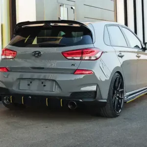 Alerón Trasero Hyundai i30 N Pre-Facelift (2018-2020, PD) EVO-1 Negro Brillante