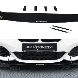 Lip Delantero de Carreras V.1 para BMW Serie 1 F20/F21 M-Power Facelift - Maxton Design