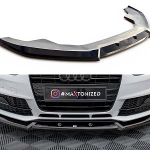 Lip delantero V.1 Audi A4 Competition B8 Facelift - Maxton Design