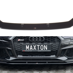 Lip delantero V.1 AUDI RS3 8V LIFTING SPORTBACK - Maxton Design