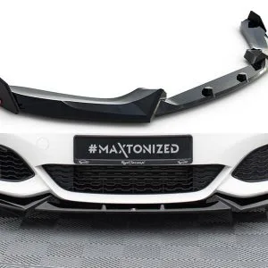 Lip delantero V.5 + Flaps BMW serie 1 M-Pack / M140i F20 Facelift - Maxton Design