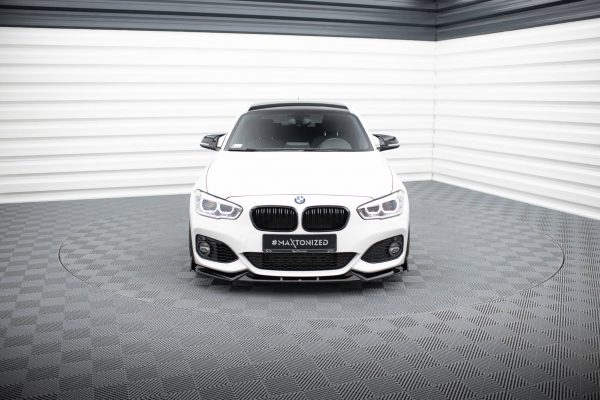 Lip delantero V.5 + Flaps BMW serie 1 M-Pack / M140i F20 Facelift - Imagen 2