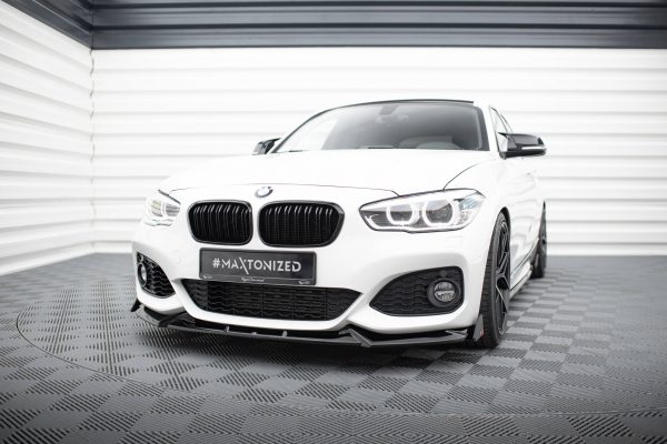 Lip delantero V.5 + Flaps BMW serie 1 M-Pack / M140i F20 Facelift - Imagen 3