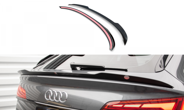 Extensión del alerón / spoiler Audi SQ5 / Q5 S-Line Sportback Mk2 Facelift (2020-2024)