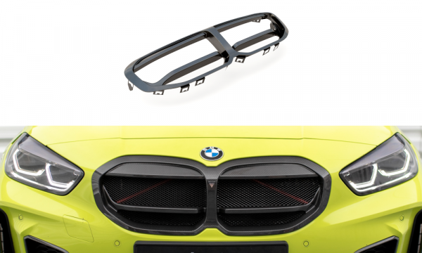 Parrilla delantera de fibra de carbono para BMW Serie 1 F40 M-Pack/M135i