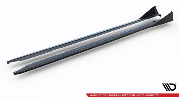 Splitters laterales de fibra de carbono para BMW M2 G87 - Imagen 5