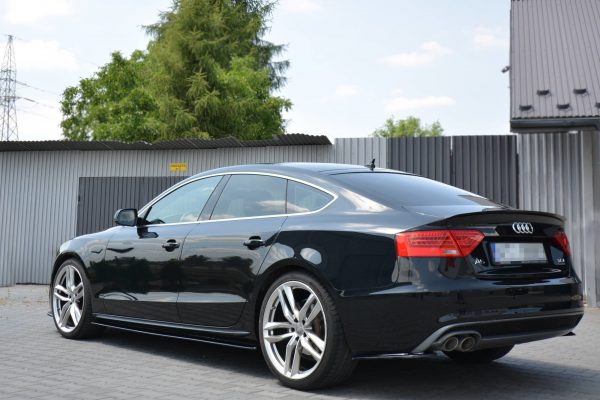 Splitters laterales traseros Audi A5 S-Line 8T FL Sportback (2011-2016) - Imagen 4