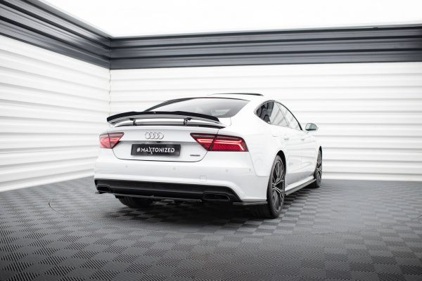 Difusor trasero (con barras verticales) Audi A7 S-Line C7 Facelift - Imagen 2