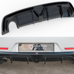 Difusor trasero Alfa Romeo Giulietta (Versión Escape Único) - Maxton Design