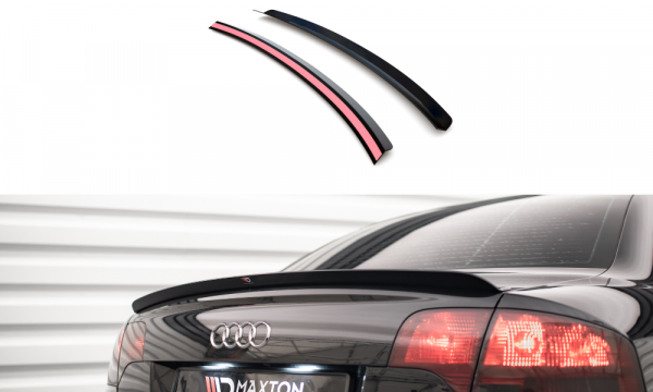 Extensión del alerón / spoiler Audi A4 Sedan S-Line B7