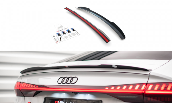 Extensión del alerón / spoiler Audi A7 C8 / C8 S-Line / S7 C8 / RS7 C8