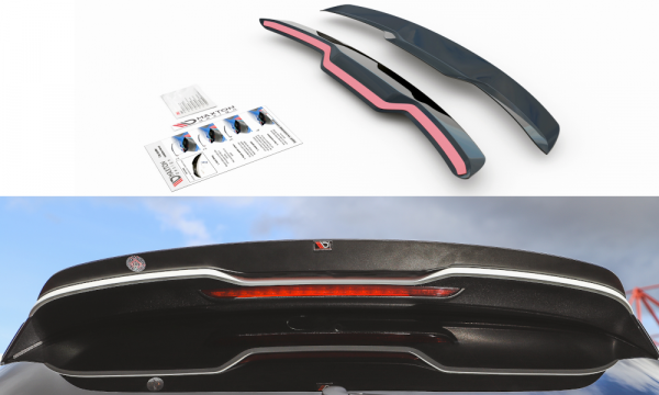 Extensión del alerón / spoiler V.1 para VW Golf 8