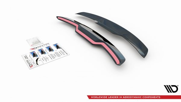 Extensión del alerón / spoiler V.1 para VW Golf 8 - Imagen 7