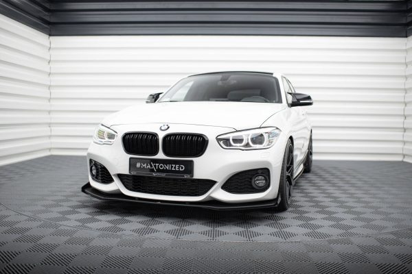 Street Pro Front Splitter V.3 + Flaps para BMW 1 F20 M-Pack Facelift / M140i - Imagen 3