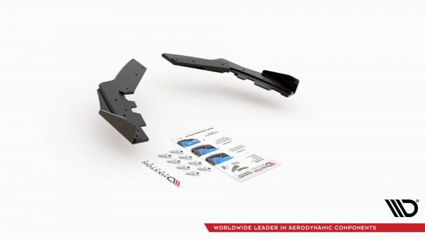 Splitters laterales traseros + Flaps Street Pro BMW M135i F20 - Imagen 7