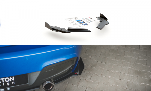 Splitters laterales traseros + Flaps Street Pro BMW M135i F20