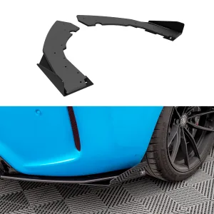 Splitters laterales traseros + Flaps Street Pro BMW M2 F87 - Maxton Design