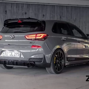 Bodykit Hyundai i30N (2018+, PD) EVO-1 Negro Brillante