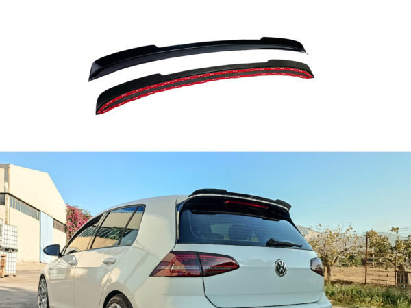 Extensión de alerón para VW Golf Mk7 / Mk7 Facelift GTI / R / R-Line