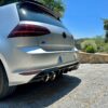 Difusor trasero Volkswagen Golf R Mk7 Maxton Design4