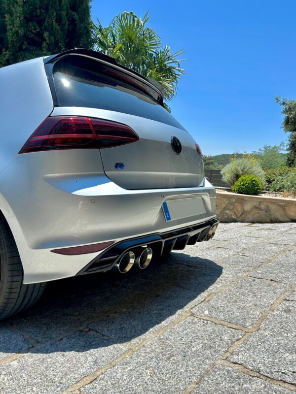 Difusor trasero Volkswagen Golf R Mk7 Maxton Design4
