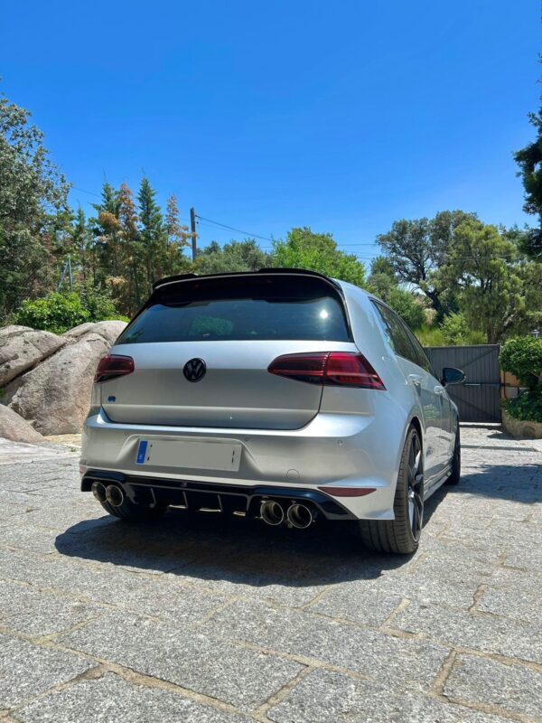 Difusor trasero Volkswagen Golf R Mk7 Maxton Design4