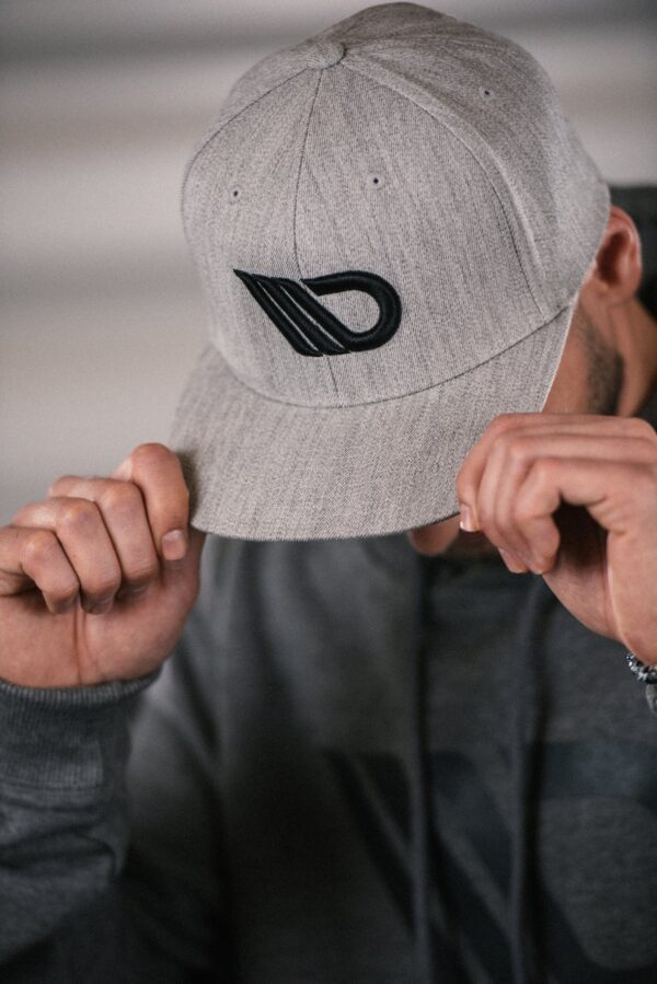 Gorra Gris Jaspeado para Vehículos Deportivos - Imagen 4