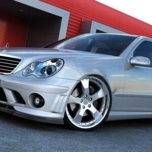 Lip delantero para MERCEDES CLASE C W203 con parachoques AMG204 2000-2006 - Maxton Design
