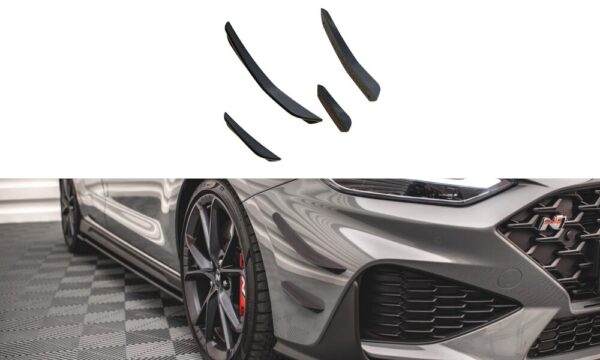 Canards parachoques delantero Hyundai I30 N Hatchback/Fastback Mk3 Facelift