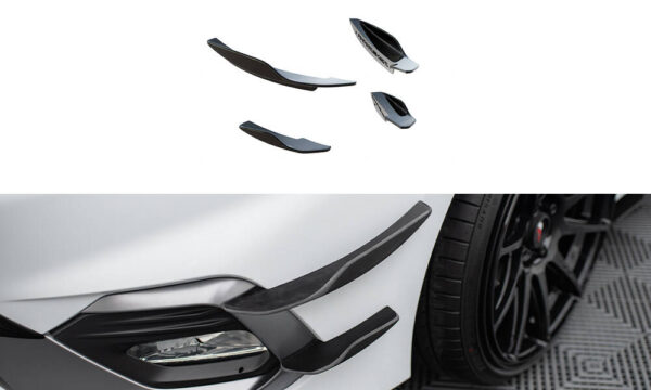 Canards parachoques delantero V.2 Ford Fiesta Mk8 ST / ST-Line