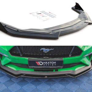 Lip delantero V.1 + Flaps Ford Mustang GT Mk6 Facelift - Maxton Design