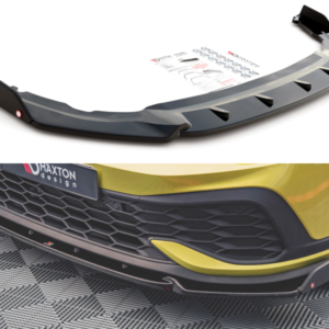 Lip delantero V.1 + Flaps para Volkswagen Golf GTI Clubsport Mk8 - Maxton Design