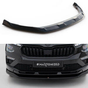 Lip delantero V.1 Skoda Kamiq Monte Carlo Mk1 Restyling - Maxton Design