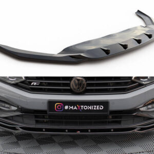 Lip delantero V.2 Volkswagen Passat R-Line B8 Restyling - Maxton Design
