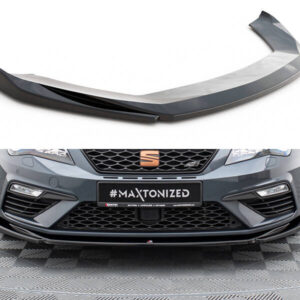 Lip delantero V.5 para Seat Leon Cupra / FR Mk3 FL - Maxton Design