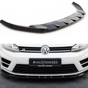 Lip delantero V.5 Volkswagen Golf R / R-Line Mk7 - Maxton Design