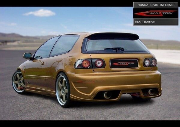Parachoques trasero Honda Civic