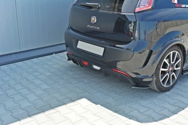 Splitters laterales TRASEROS Fiat Punto Evo Abarth - Imagen 3