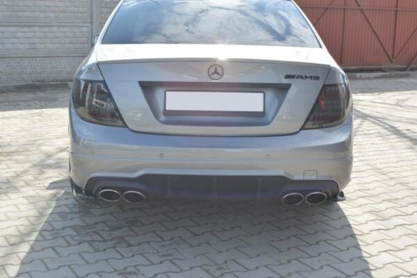 Splitters laterales TRASEROS Mercedes-Benz C Sedan / Familiar AMG-Line W204 / S204 - Imagen 3