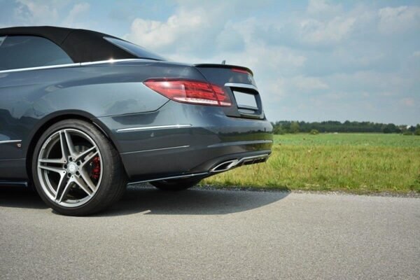 Splitters laterales TRASEROS Mercedes - Benz E Coupe / Cabrio C207 Restyling / A207 Facelit - Imagen 2