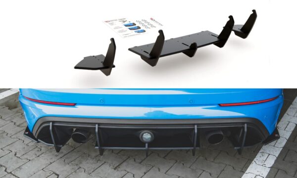 Difusor Trasero Racing Durability Ford Focus RS Mk3