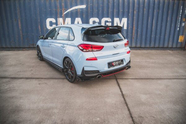 Splitters Laterales Traseros V.6 + Flaps Hyundai I30 N Mk3 Hatchback - Imagen 2