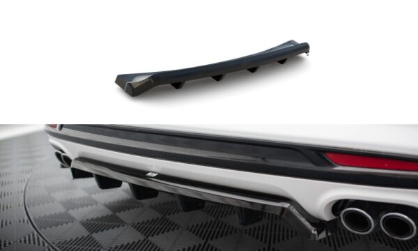 Difusor trasero (con barras verticales) Ford Mondeo Sport Mk5 Facelift / Fusion Sport Mk2 Facelift