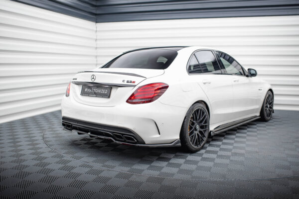 Difusor trasero (con barras verticales) Mercedes-AMG C63 Sedan / Estate W205 / S205 - Imagen 5