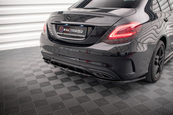 Difusor trasero (con barras verticales) Mercedes-Benz C AMG-Line W205 Restyling - Imagen 2