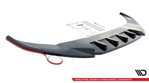 Difusor trasero (con barras verticales) V.1 + Flaps Honda Civic Type-R Mk 11 - Imagen 9