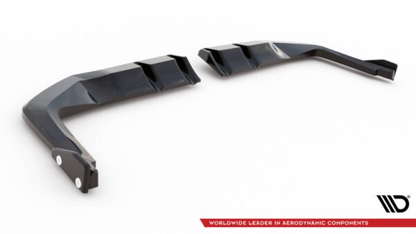 Difusor trasero (con barras verticales) V.1 + Flaps Honda Civic Type-R Mk 11 - Imagen 8