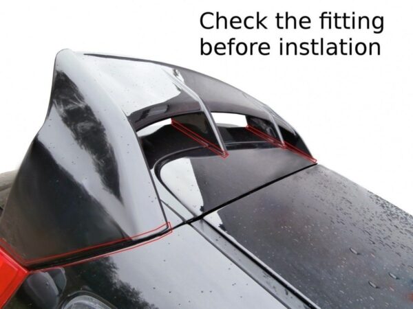 Extensión del alerón / spoiler (Look RS) Ford Fiesta Mk7 / Mk7 FL - Imagen 3