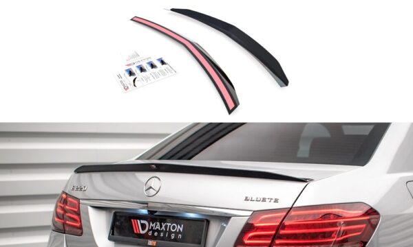 Extensión splitter Mercedes-Benz E63 AMG / AMG-Line / Standard Sedan W212 Restyling